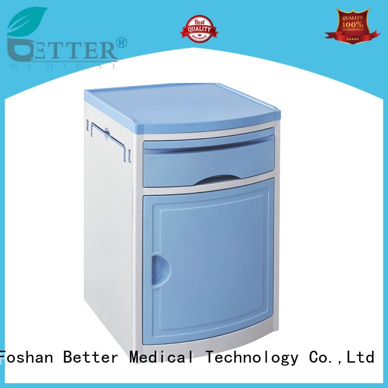 Professional Hospital Bedside Table With Drawers Bedside Cabinet
